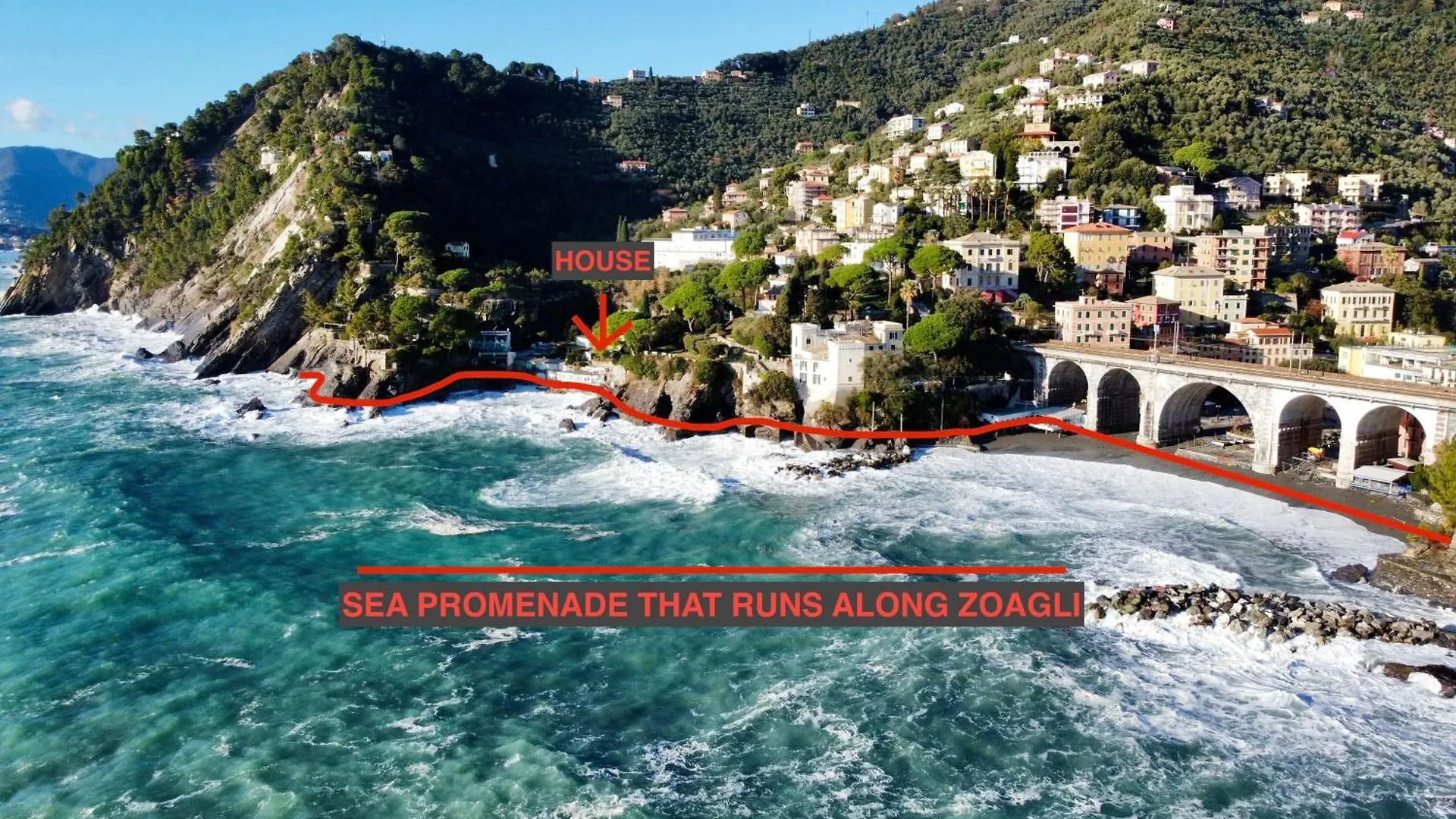 Appartamento La Terrazza sul Mare Zoagli